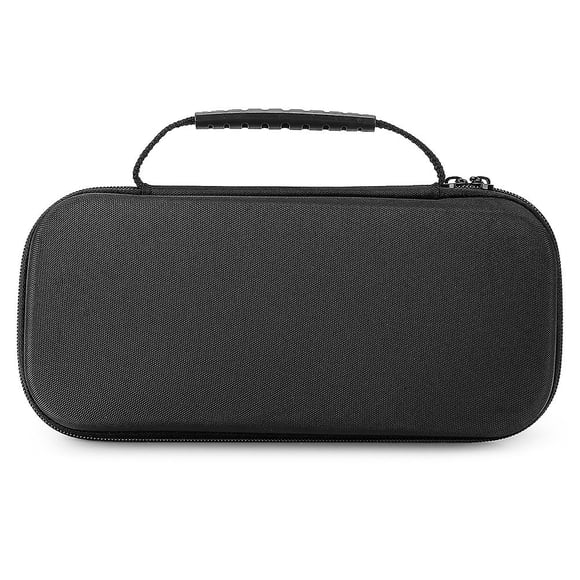 Portable Storage Bag Carrying Case EVA Hard Protective Cover for Nintendo Switch Game Console Black Zipper