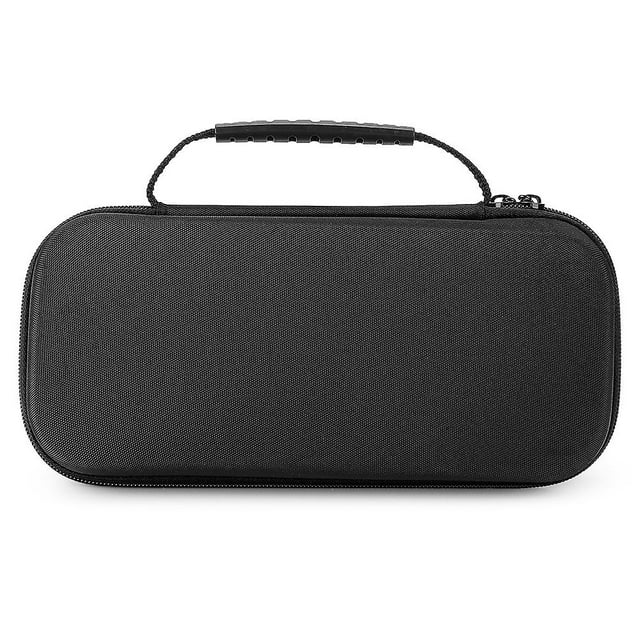 Portable Storage Bag Carrying Case EVA Hard Protective Cover for Nintendo Switch Game Console Black Zipper
