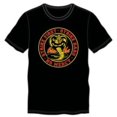 thumbnail image 1 of Cobra Kai - Frappe d'Abord, Frappe Fort, Sans Pitié T-Shirt Noir, 1 of 1