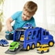 thumbnail image 1 of Juguetes de piscina, juguetes para bebés, juguetes para niños pequeños, simulación de modelo de coche, luces y música, vehículo de transporte, vehículo de ingeniería, contenedor, coche, vacaciones, ju, 1 of 9