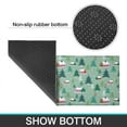 thumbnail image 6 of Light Green Christmas Village Pattern Kitchen Rugs Sets Of 2,Anti Fatigue Kitchen Mat Rugs Non Slip Washable,Decorative Kitchen Floor Mats for Kitchen,Sink,Laundry,17"x30"+17"x47", 6 of 7