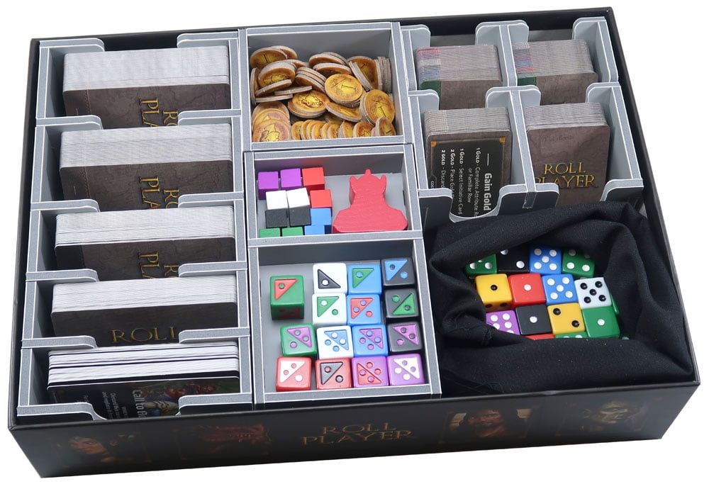 Folded Space Roll Player Board Game Organiser