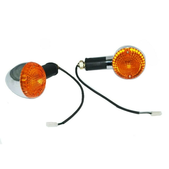 Fits Royal Enfield Electra 350 500cc Front Indicator Blinker Set UCE