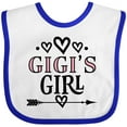 thumbnail image 3 of Inktastic Gigi Girl Granddaughter Girls Baby Bib, 3 of 4