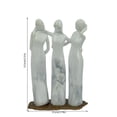 thumbnail image 3 of Sisters Heart Resin Statue Hand-Polished Decorative Figurine for Outdoor and Indoor Setting Aesthetic Friendship Ornament for Home and Garden Gift, 3 of 6