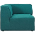 thumbnail image 3 of Modern Contemporary Urban Design Living Lounge Room Corner Sofa Chair, Blue, Fabric, 3 of 3