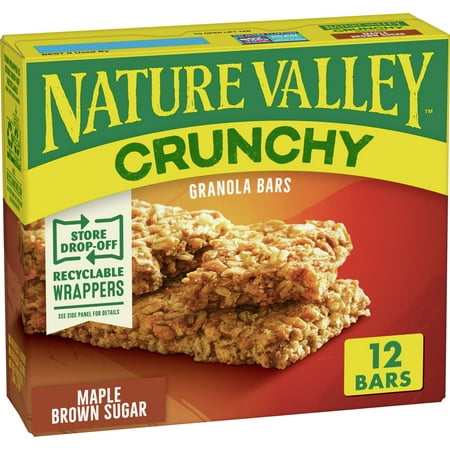 UPC 016000265905 product image for Nature Valley Crunchy Granola Bar  Maple Brown Sugar  12 Bars  8.94 oz | upcitemdb.com