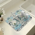 thumbnail image 4 of Yayeee Drying Mat for Kitchen Counter Dishes Microfiber Coffee Decorative Pad, Vibrant Abstract Design, 4 of 9