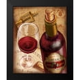 thumbnail image 2 of Knutsen, Conrad 12x14 Black Modern Framed Museum Art Print Titled - Bordeaux Wine, 2 of 5