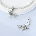 thumbnail image 7 of NARMO European 925 Sterling Silver DIY Charm Cute Dog Pendant fit Bracelet for Women Jewelry Gift Making, 7 of 7