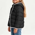 thumbnail image 7 of YUANxueke Boys Girls Puffer Jacket Zip up Hooded Winter Coat Winter Warm Outerwear,Black,2-3 Years, 7 of 7