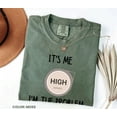 thumbnail image 3 of Comfort Colors Diabetes Awareness T-Shirt – Funny ‘High mmol/L It’s Me I’m the Problem’ Tee, Diabetes Support Shirt, Blue Ribbon Diabetes Month Top, 3 of 8