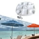 thumbnail image 1 of Sombrilla de Playa para Exterior, Bandeja para Mesa, 4 Compartimentos para Aperitivos, Artículo Multifuncional, 1 of 8