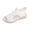 White, variant on Slides Sandals For Women Breathable Mesh Sports Athletic Casual Summer Walking Shoes
