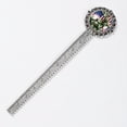 thumbnail image 2 of American flag plant Silver Lace-Edged Bookmark: a Vintage Gift for Book Readers and Lovers, 2 of 5