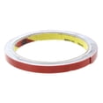 thumbnail image 2 of 2X Ruban Adhésif Permanent Double Face Super Adhésif pour Véhicule Voiture, Rouge 8MM x, 2 x Ruban Double Face, Rouge, 2 of 4