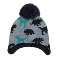 thumbnail image 4 of Gorros de invierno para bebés y niños con orejeras, gorro de punto con forro polar para esquiar, 4 of 8