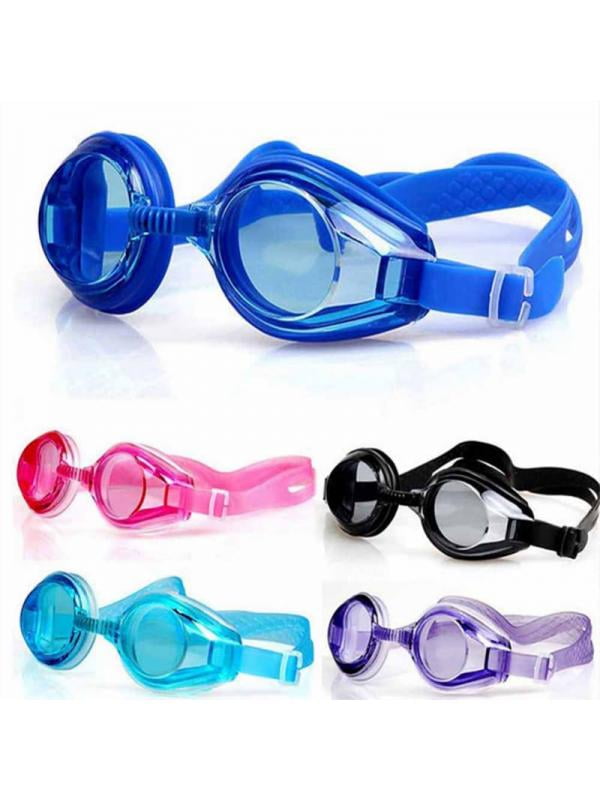 Wide View Age 3-12 Swimming Goggles for Kids Swimming Glasses for Children,Teens Anti Fog Pack of 2 Soft Silicone Kids Swim Goggles Waterproof Toddler Girl Boy Swim Goggles Clear Vision 