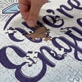 thumbnail image 4 of Ambesonne Saying Jigsaw Puzzle Durable Cardboard, We Are Engaged, 1000 pcs, Sky Blue and Navy Blue, 4 of 5