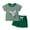 Dark Green, variant on Boy Baby Clothes Toddler Summer Shorts Set Kids Unisex Spring Striped Print Short Sleeved Sports 6 12 18 24Months 2T 3T Boys' Clothing Sets T-Shirt Pant 2Pcs/Set 2-Piece