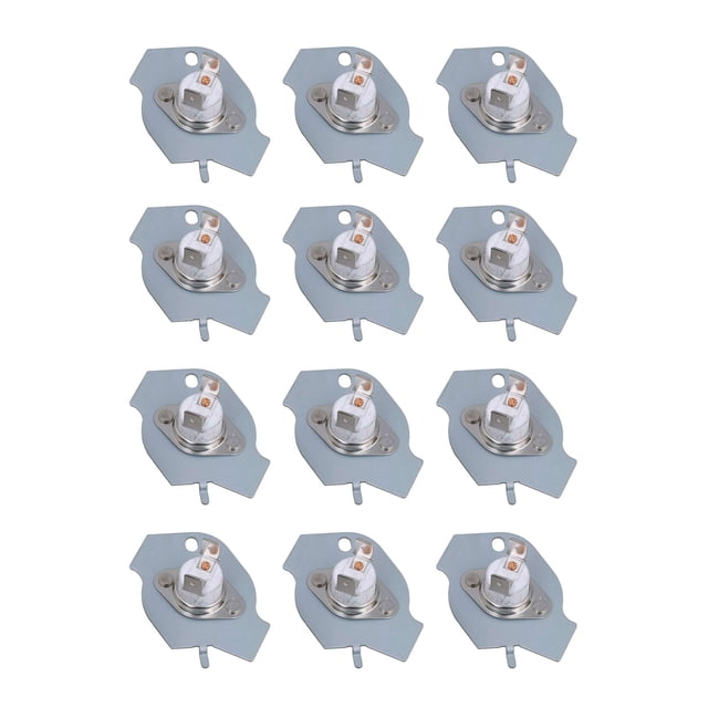 12Pcs Essential Replacement Part for Dryers Thermal Fuses for Whirlpool, Kenmore, & Crosley