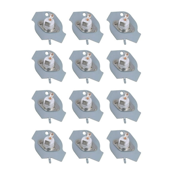 12Pcs Essential Replacement Part for Dryers Thermal Fuses for Whirlpool, Kenmore, & Crosley