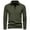 1 Army Green, variant on Bazeneo Mens Golf Polo Shirts Spring Classic Fit Polos Long Sleeve V Neck T-Shirts Solid Colour Designer Sports Tshirts Comfortable Casual Tops for Men Everyday Lounge Wear XL-5XL
