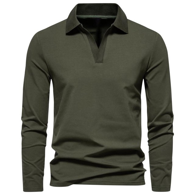 Tricot pour Femmes Mode Décontractée Couleur Unie Manches Longues Col Rabattu Chemises Crochet S-59 Vert TG