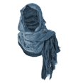 thumbnail image 6 of DuoJiaJ Adults Medieval Hooded Cloak, Renaissance Cape Party Dress Up Blue Sizes One Size, 6 of 6