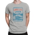thumbnail image 2 of Lake Life Lager - Easy Drinking Beer Men's T-shirt, 2 of 3