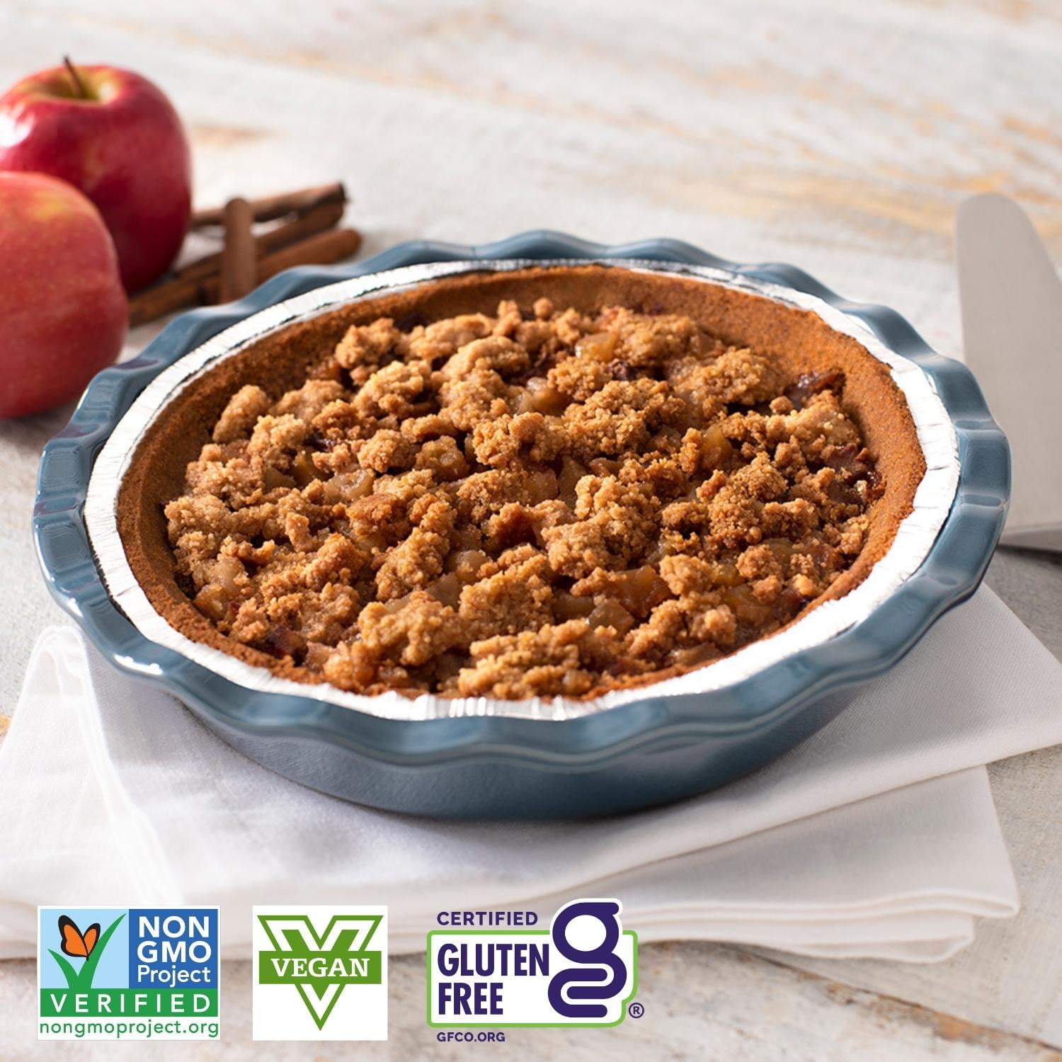 Mi-Del Gluten Free Graham Style Pie Crust, 7.1oz Ready to Eat