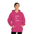 thumbnail image 4 of Love to Love Heavyweight Graphic Hoodie, 4 of 9
