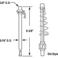 thumbnail image 2 of Bi-Fold Door Guide Pin, 3/8 in. rod, 13/32 in. Cap, 2 of 4