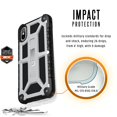 thumbnail image 4 of UAG iPhone Xs / X [5.8-inch] Monarch Feather-Light Rugged [Platinum] Case, 4 of 9