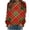 Red, variant on Edvintorg Sweatshirts for Women Crewneck Long Sleeve Loose Fit Tops Christmas Printed Casual Oversized Sweatshirt Fashion 2025