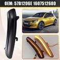 thumbnail image 5 of Compatible with Peugeot 208 2008 2012-2020 Citroen C3 Dynamic LED rearview mirror turn signal lights, 5 of 5