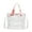 pink, variant on Large Clear Tote Bags,Transparent Shoulder Handbag for Women,Waterproof Beach Bag Swim Gym Shopping Travel Bag