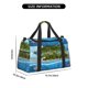 thumbnail image 3 of Fotbe Island And Coral Reef Bolsa de Viaje con Estampado, Bolsa de Fin de Semana para Mujer con Compartimento para Zapatos, Bolsa de Gimnasio con Bolsillo Húmedo, 3 of 7
