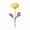 Yellow, variant on Artificial Fake Ranunculus Flower Stem Yellow Realistic Peony Bouquet for Home Wedding Party Table Centerpiece Vase Decor