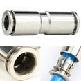 thumbnail image 3 of MYG 10PCS Air Tube Nickel Plated Brass Hose Connector Metal Pneumatic Connection, 3 of 7