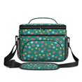 thumbnail image 2 of Lunch Box Pioneer Flower Floral Print Pattern Insulated Lunch Bag for Women Men,Medium Leakproof Lunchbox Cooler Bag Adjustable Strap,10 X 6.7 X 8 Inches, 2 of 6