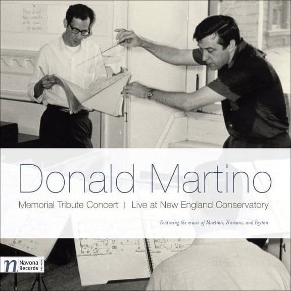 Martino,Donald - Memorial Tribute Concert: Live at New England - Music & Performance - CD