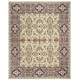 thumbnail image 2 of Safavieh Heritage Lennard Floral Wool Area Rug, Ivory/Blue, 8' x 10', 2 of 8