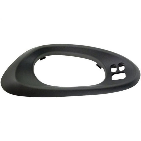 Front Left Interior Door Handle Bezel - Compatible with 2002 - 2009 Chevy Trailblazer 2003 2004 2005 2006 2007 2008