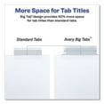 thumbnail image 4 of Insertable Big Tab Dividers, 5-Tab, 11 1/8 X 9 1/4 | Bundle of 2 Sets, 4 of 5