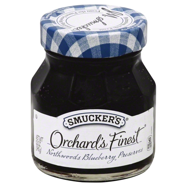 JM Smucker Smuckers Orchard's Finest Preserves, 12 oz