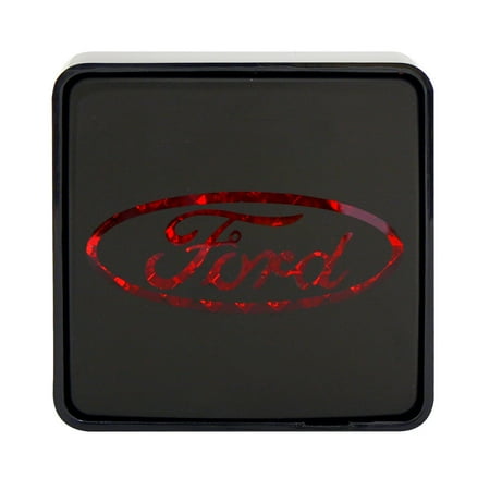 Lighted Hitch Cover - Trailer Hitch Cover Ford, Brake Light Truck Car Tow Hitch Cover 2 Inch