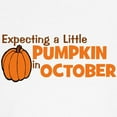 thumbnail image 3 of CafePress - Expecting Pumpkin October Maternity T Shirt - Cotton Maternity T-shirt, Cute & Funny Pregnancy Tee, 3 of 4