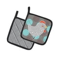 thumbnail image 2 of Caroline's Treasures Grey Chicken Pair of Pot Holders, 2 of 3