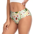 thumbnail image 2 of Balery Ladybug And Wild Flowers Ropa Interior de Algodón para Mujer con Dibujo – Braguitas Cómodas y Elásticas, Estilo Clásico-Large, 2 of 6